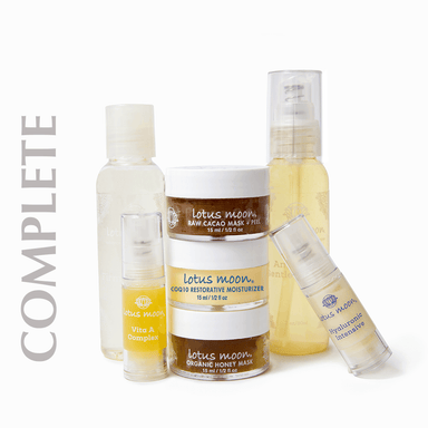 skin care sample set for hormonal skin issues.