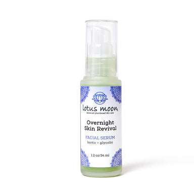 Overnight Skin Revival also increased the lactic acid to 3% to richly hydrate, soften, and exfoliate the skin, and glycolic acid to 5% to remove dead skin cells, smooth skin textures, and reduce signs of wrinkles and discoloration without irritation