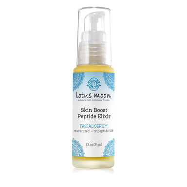 organic peptide serum for aging skin